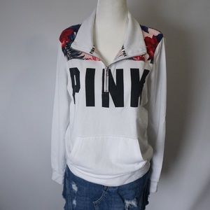 PINK Victoria Secret Half-Zip hoodie